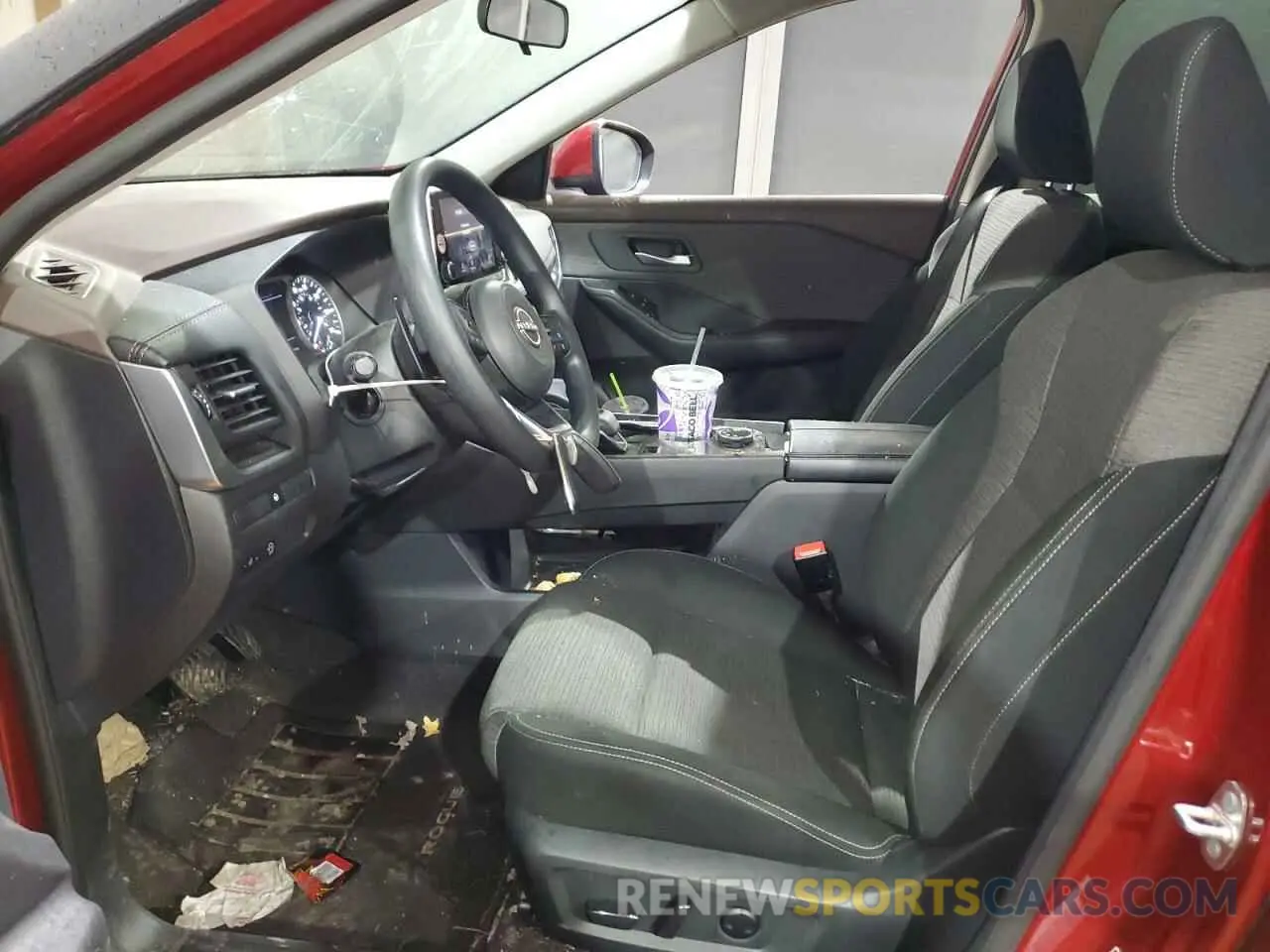 7 Photograph of a damaged car 5N1BT3BB9PC853095 NISSAN ROGUE 2023