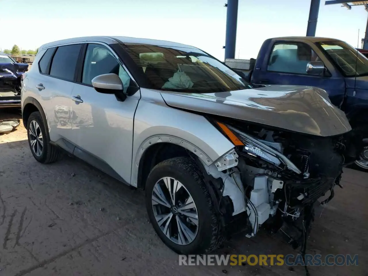 4 Photograph of a damaged car 5N1BT3BB9PC897274 NISSAN ROGUE 2023