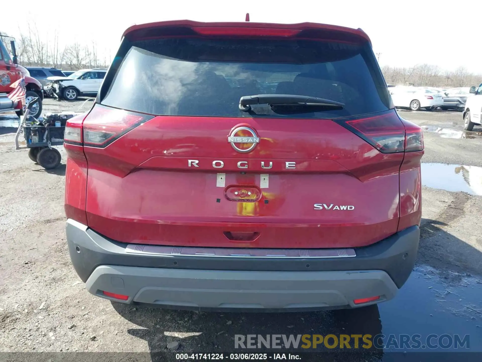 16 Photograph of a damaged car 5N1BT3BB9PC937496 NISSAN ROGUE 2023