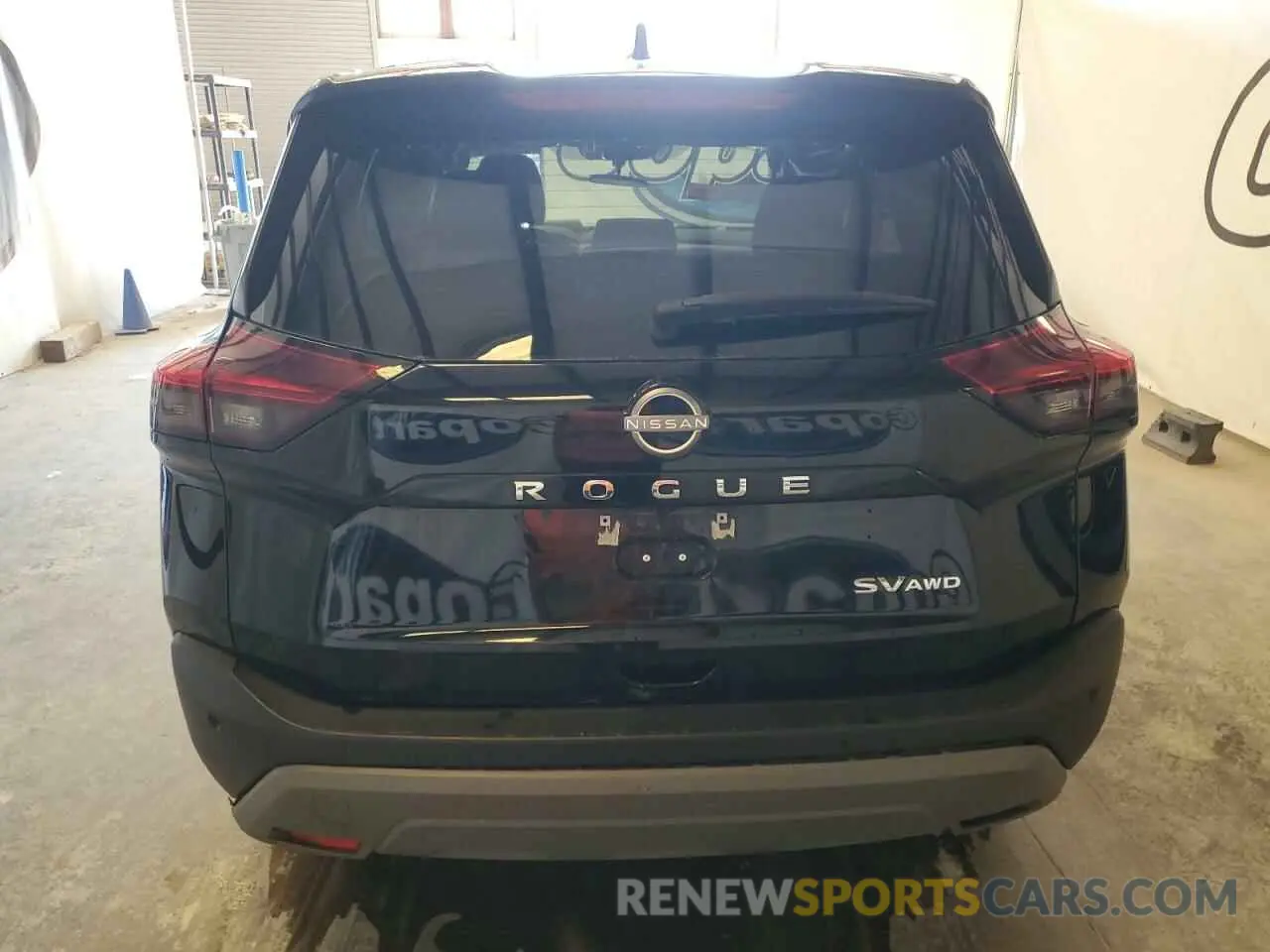 6 Photograph of a damaged car 5N1BT3BB9PC946506 NISSAN ROGUE 2023