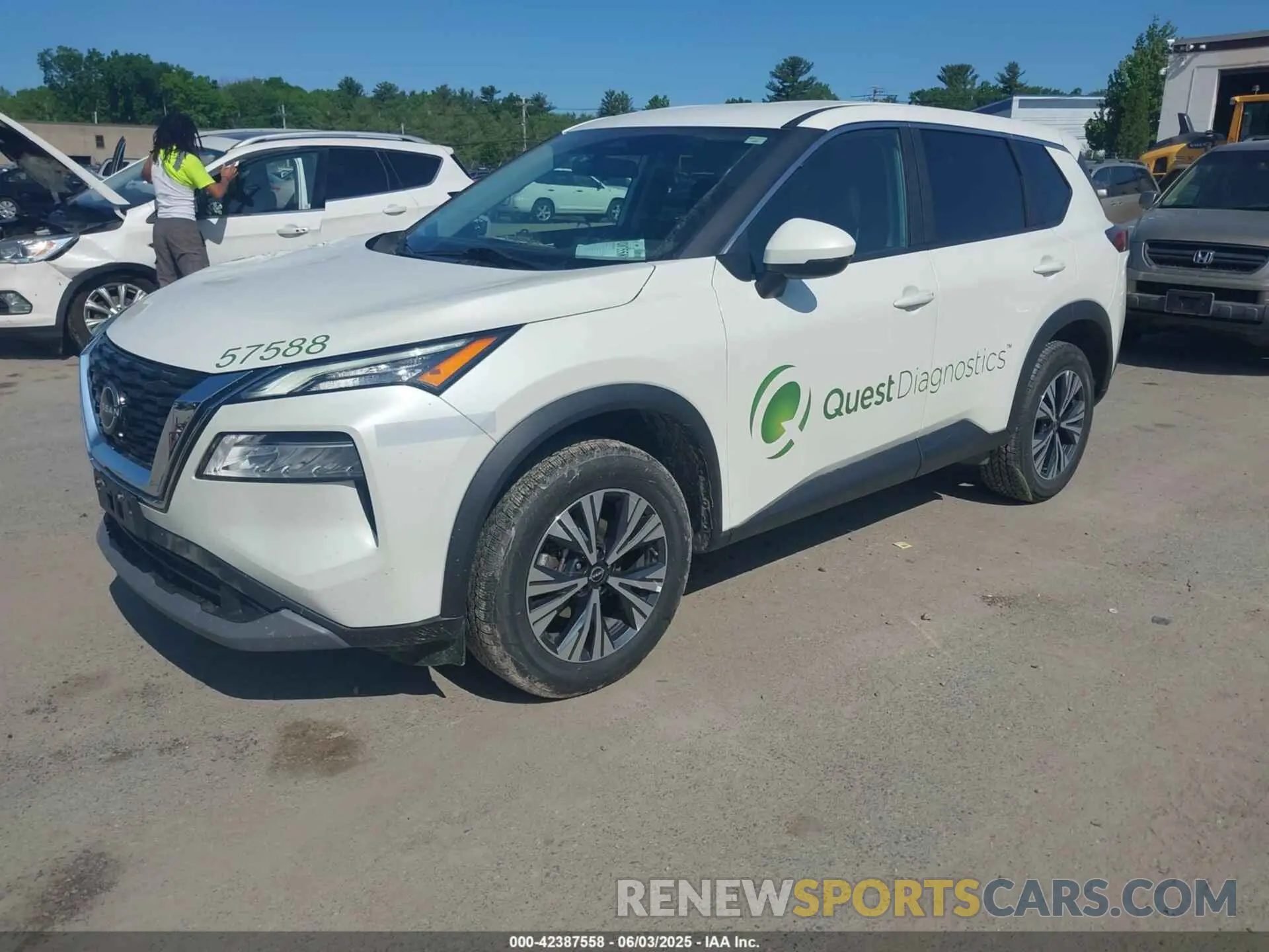 2 Photograph of a damaged car 5N1BT3BBXPC685869 NISSAN ROGUE 2023