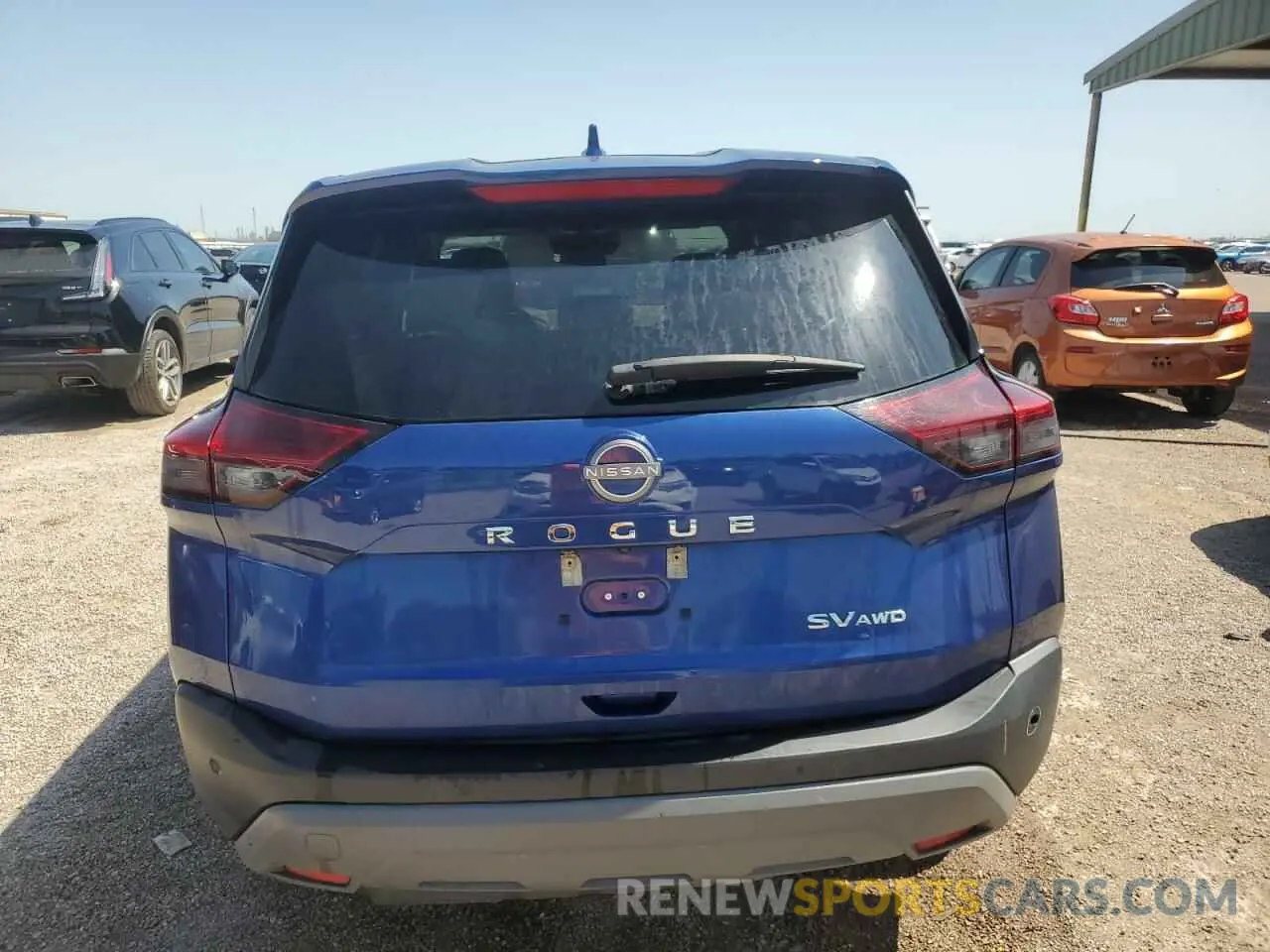 6 Photograph of a damaged car 5N1BT3BBXPC801877 NISSAN ROGUE 2023