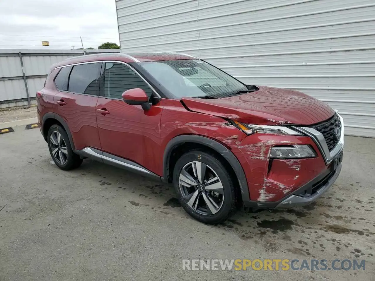 4 Photograph of a damaged car 5N1BT3CA1PC809985 NISSAN ROGUE 2023