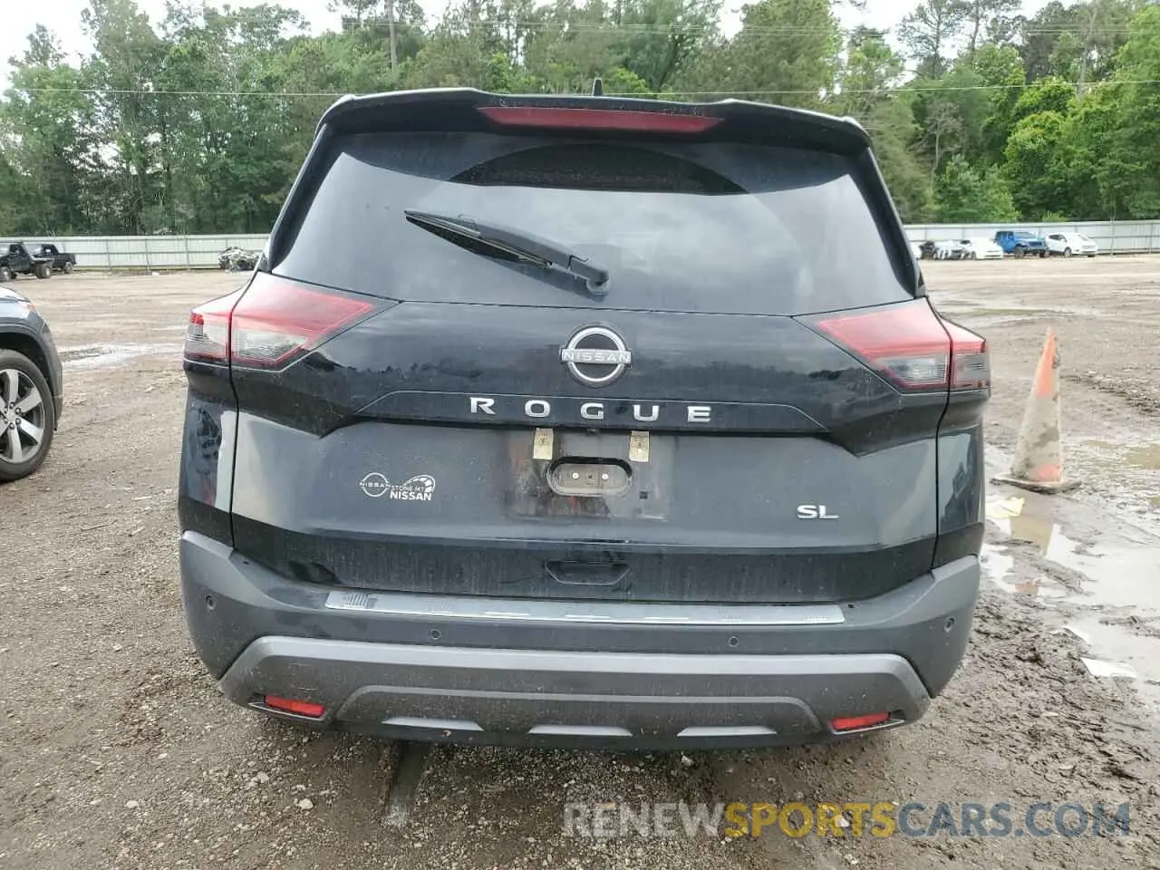 6 Photograph of a damaged car 5N1BT3CA1PC838998 NISSAN ROGUE 2023