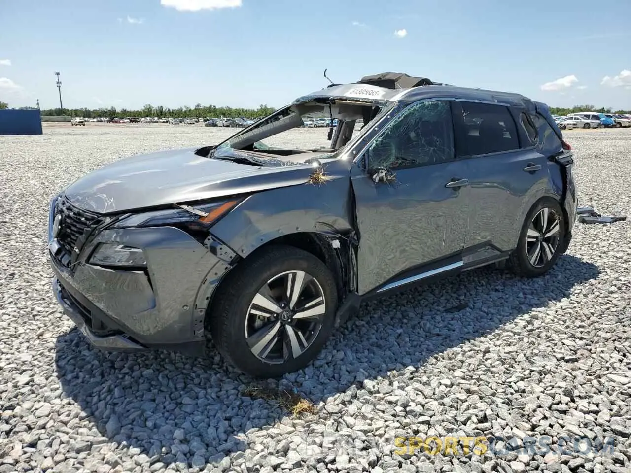 1 Photograph of a damaged car 5N1BT3CA1PC872214 NISSAN ROGUE 2023