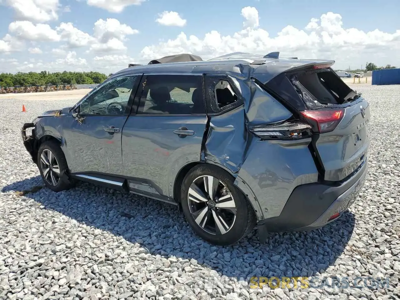 2 Photograph of a damaged car 5N1BT3CA1PC872214 NISSAN ROGUE 2023