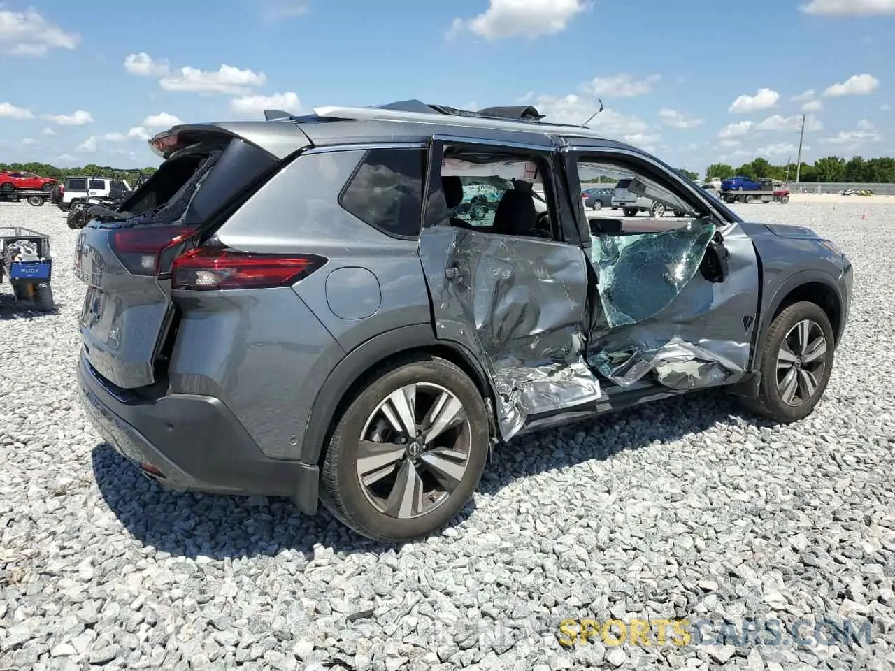 3 Photograph of a damaged car 5N1BT3CA1PC872214 NISSAN ROGUE 2023