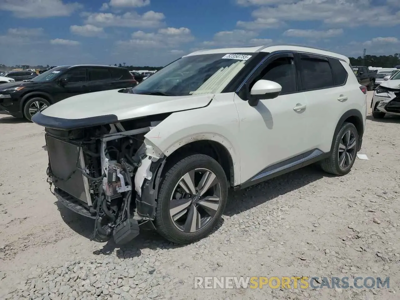 1 Photograph of a damaged car 5N1BT3CA2PC687766 NISSAN ROGUE 2023