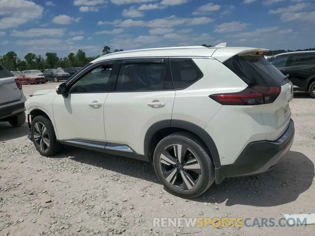 2 Photograph of a damaged car 5N1BT3CA2PC687766 NISSAN ROGUE 2023