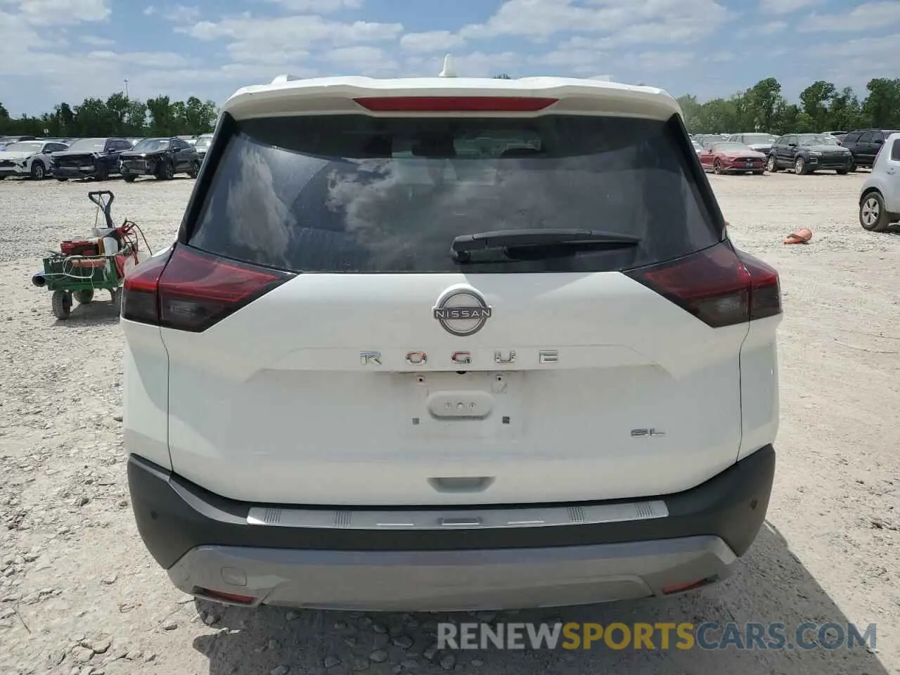 6 Photograph of a damaged car 5N1BT3CA2PC687766 NISSAN ROGUE 2023