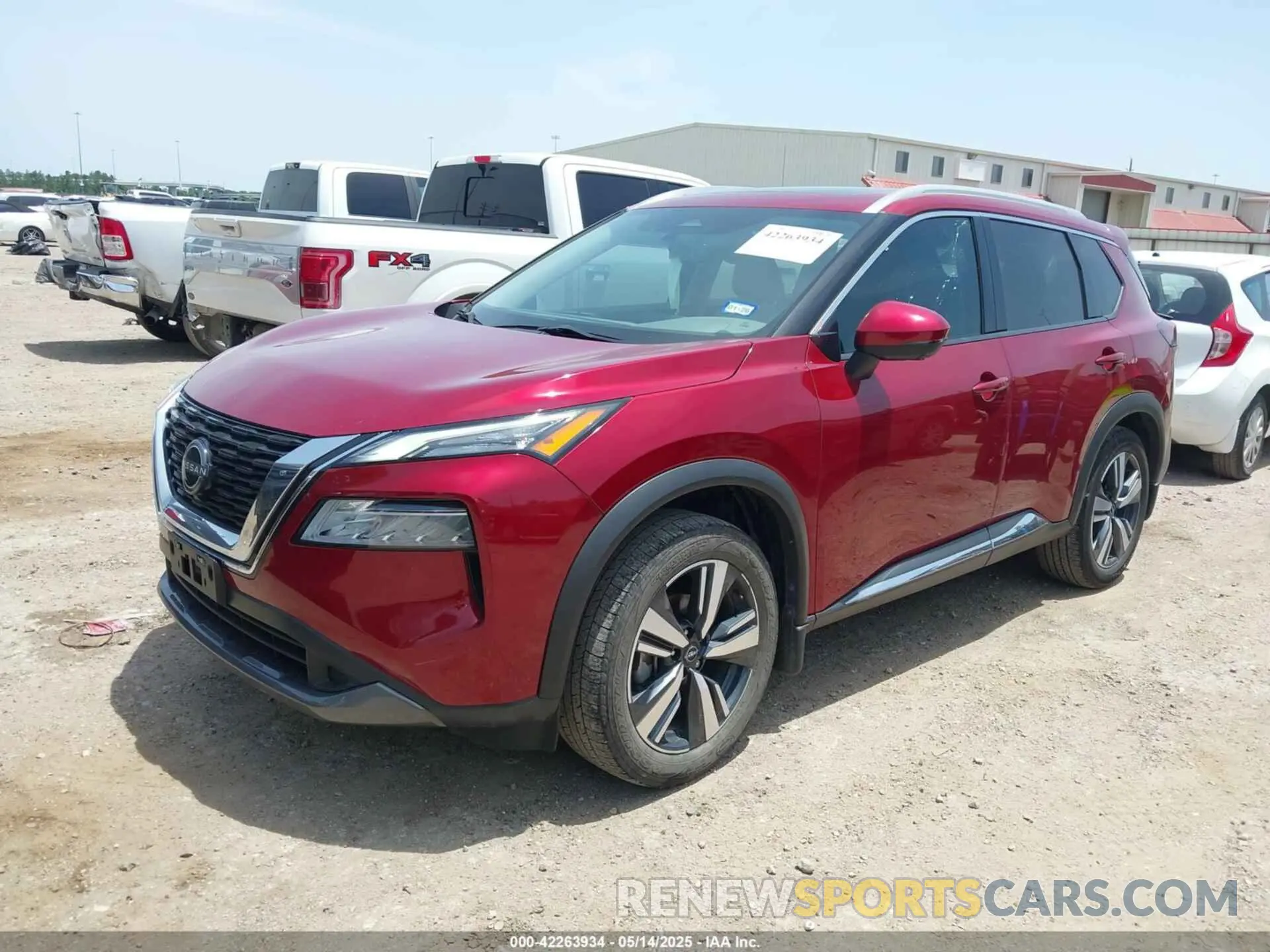 2 Photograph of a damaged car 5N1BT3CA2PC840467 NISSAN ROGUE 2023