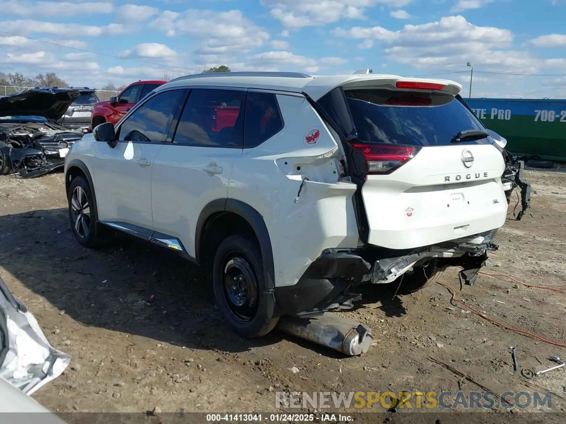 3 Photograph of a damaged car 5N1BT3CA5PC751573 NISSAN ROGUE 2023