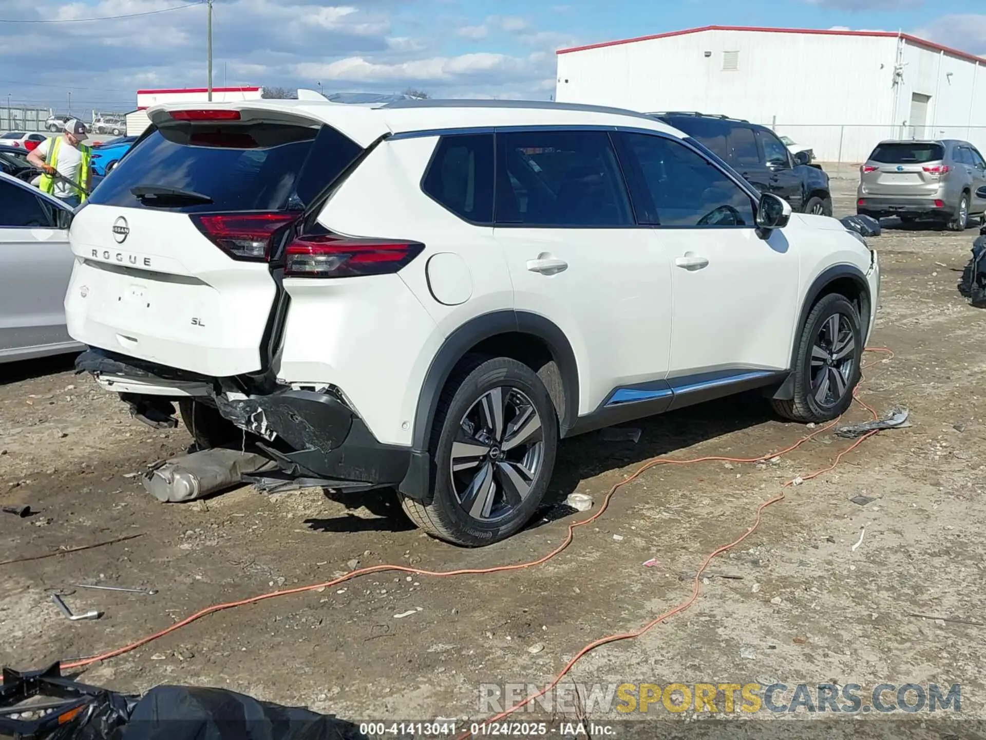 4 Photograph of a damaged car 5N1BT3CA5PC751573 NISSAN ROGUE 2023