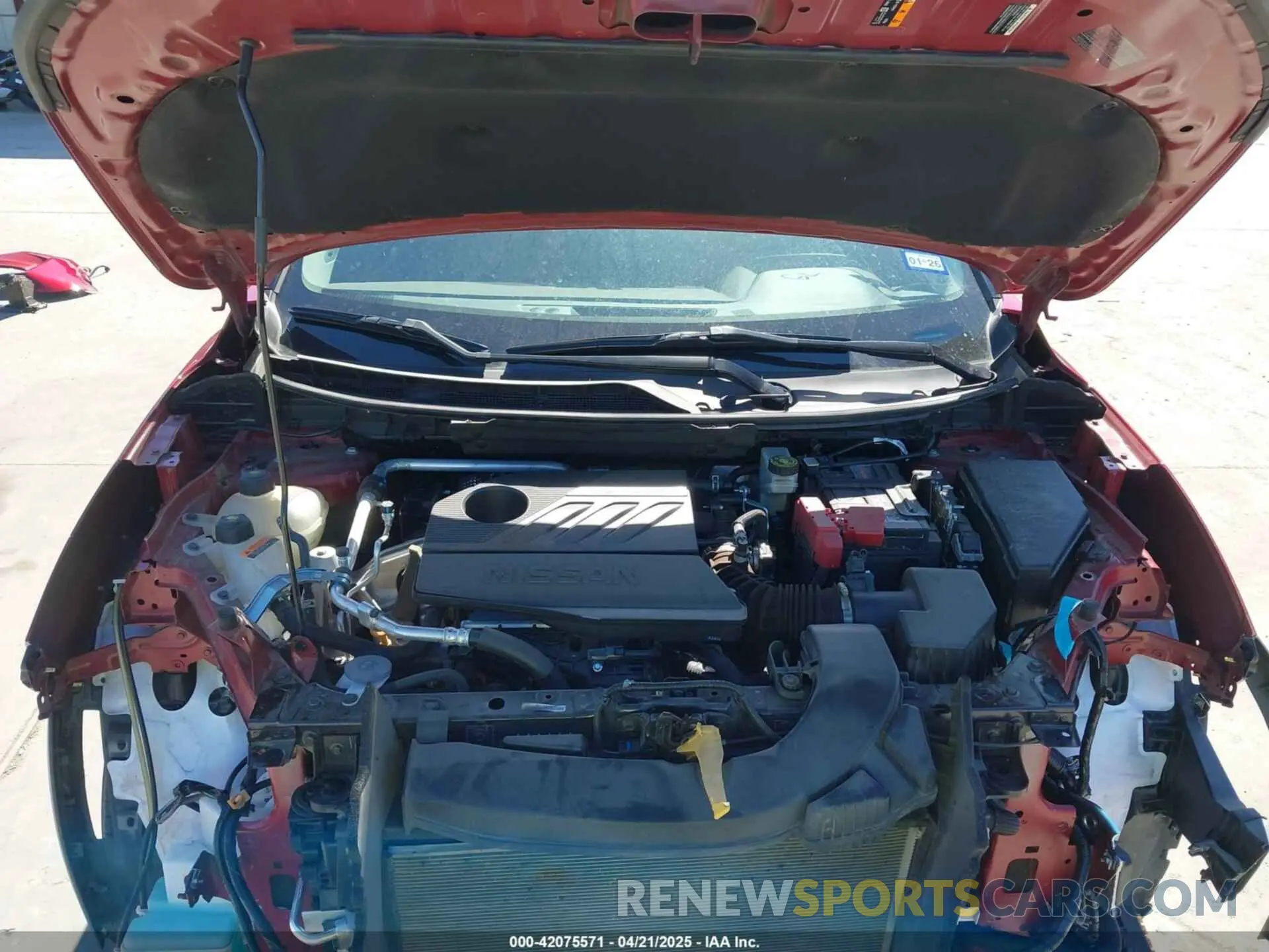 10 Photograph of a damaged car 5N1BT3CA5PC878243 NISSAN ROGUE 2023