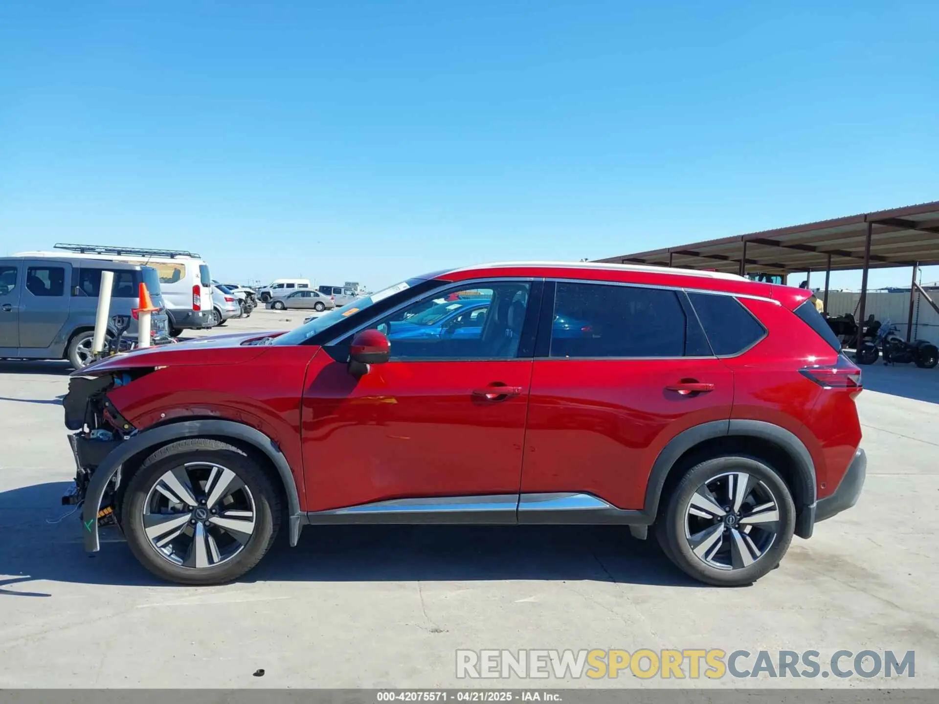15 Photograph of a damaged car 5N1BT3CA5PC878243 NISSAN ROGUE 2023