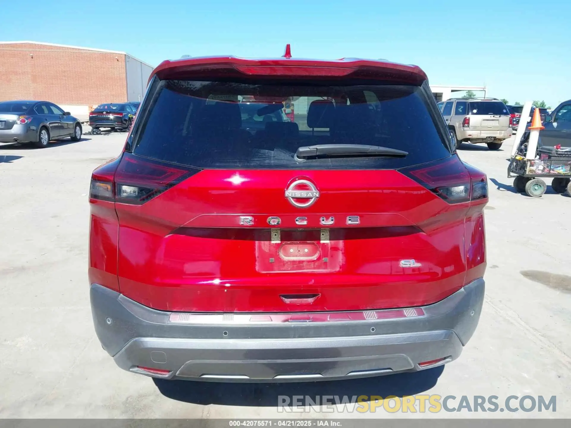 17 Photograph of a damaged car 5N1BT3CA5PC878243 NISSAN ROGUE 2023