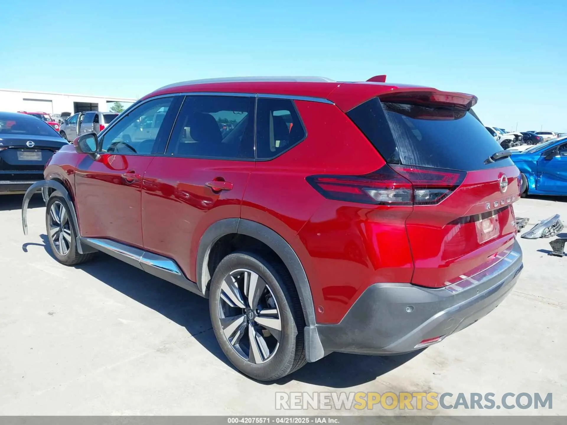 3 Photograph of a damaged car 5N1BT3CA5PC878243 NISSAN ROGUE 2023