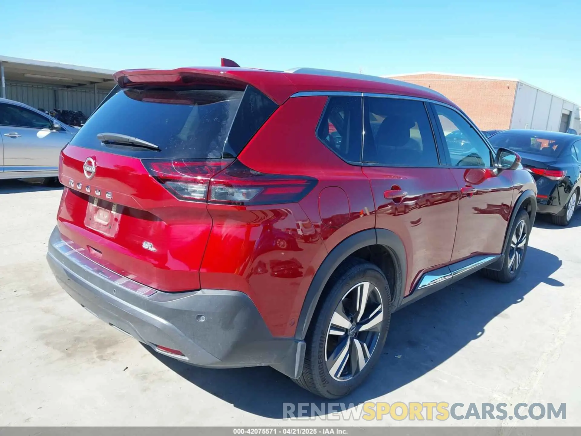 4 Photograph of a damaged car 5N1BT3CA5PC878243 NISSAN ROGUE 2023