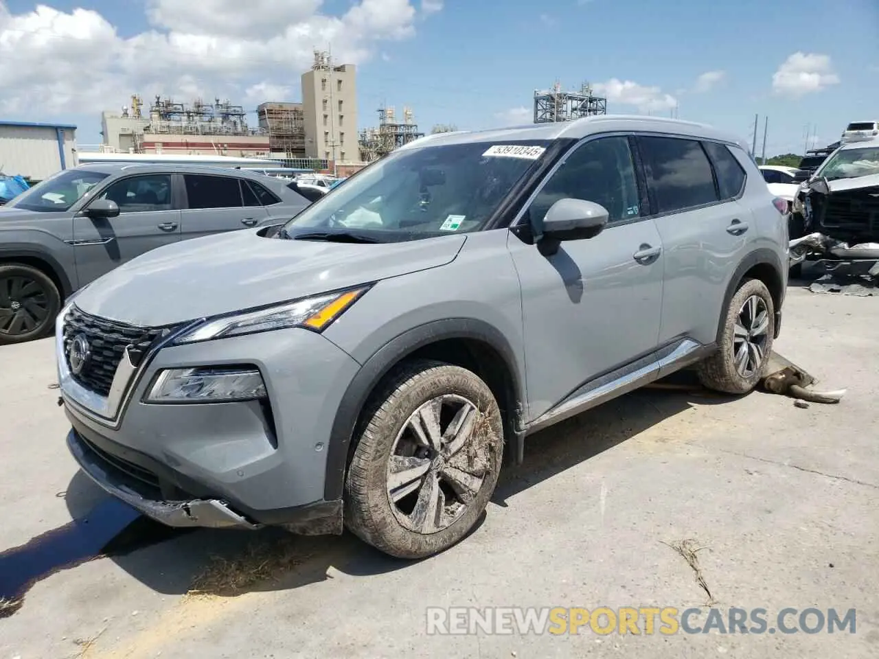 1 Photograph of a damaged car 5N1BT3CA5PC900984 NISSAN ROGUE 2023
