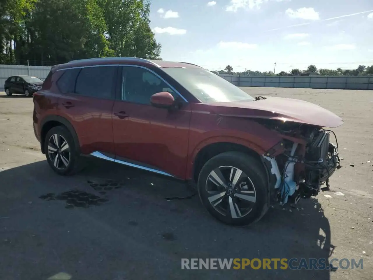 4 Photograph of a damaged car 5N1BT3CA6PC922668 NISSAN ROGUE 2023