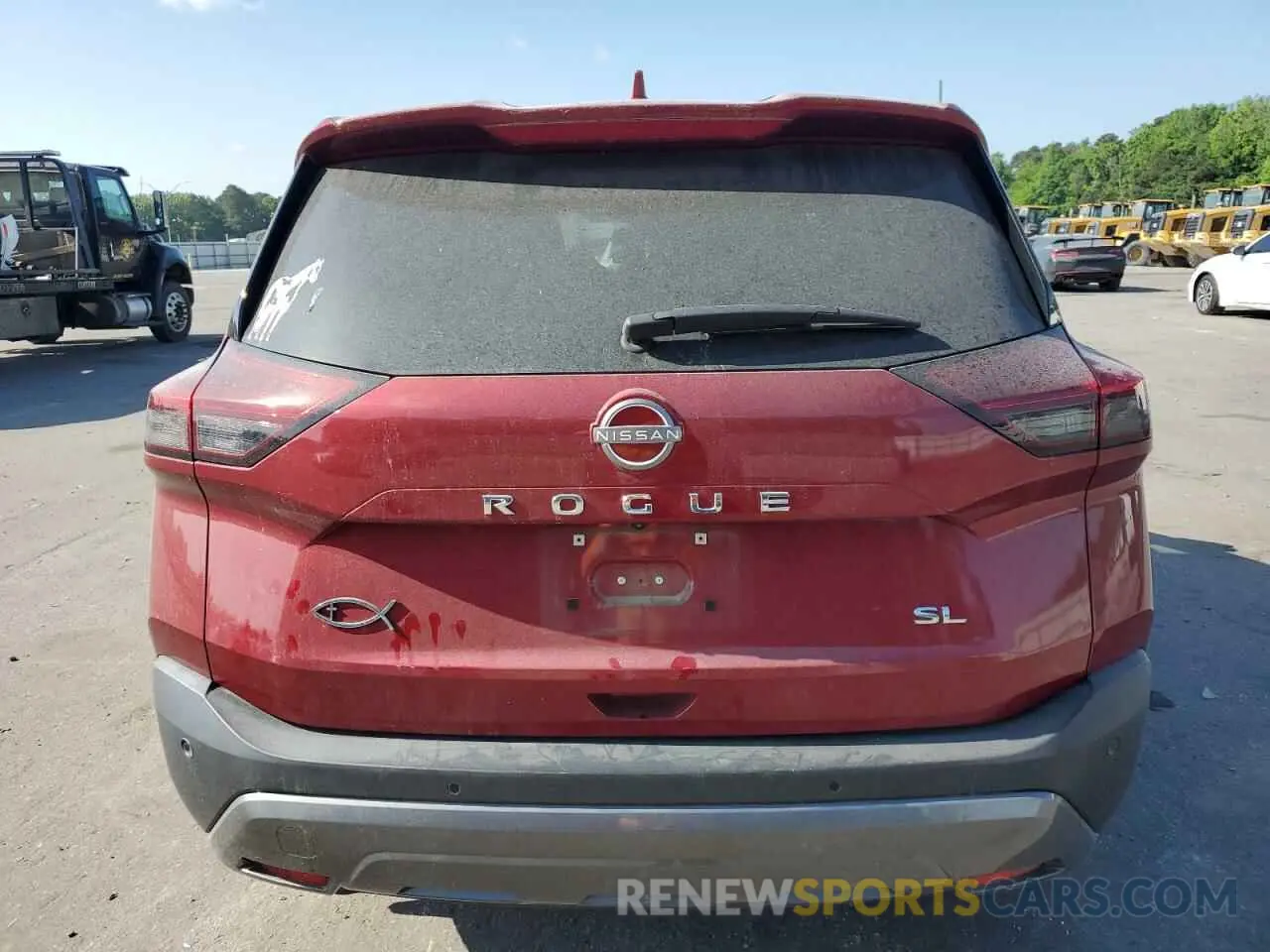 6 Photograph of a damaged car 5N1BT3CA6PC922668 NISSAN ROGUE 2023