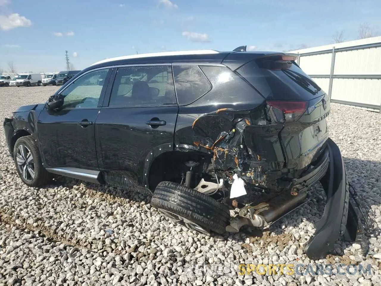 2 Photograph of a damaged car 5N1BT3CA7PC787944 NISSAN ROGUE 2023
