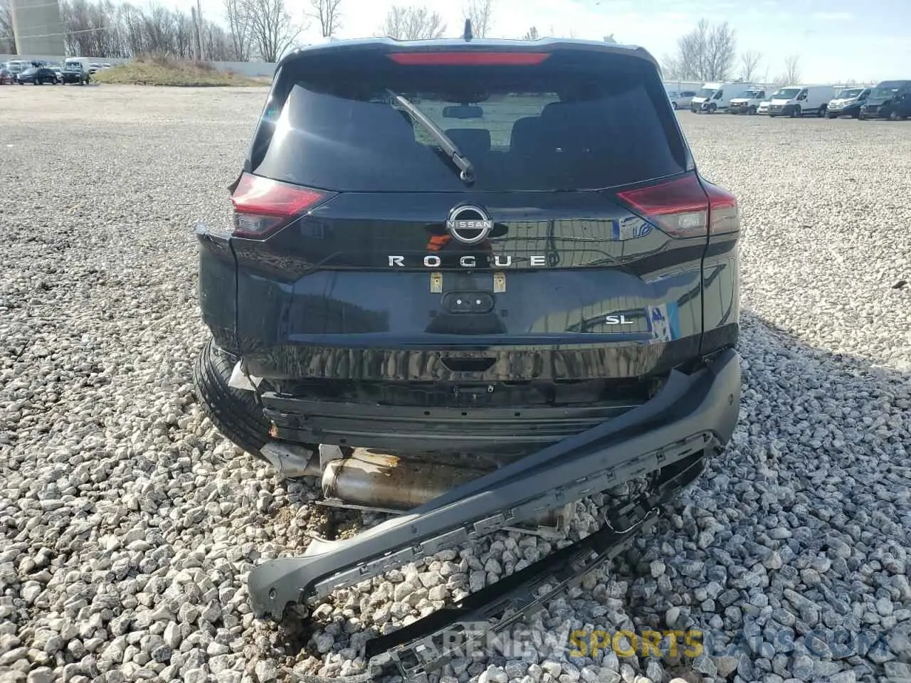 6 Photograph of a damaged car 5N1BT3CA7PC787944 NISSAN ROGUE 2023