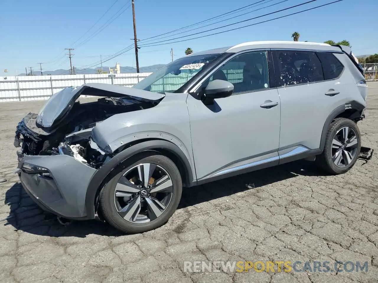 1 Photograph of a damaged car 5N1BT3CA8PC802743 NISSAN ROGUE 2023