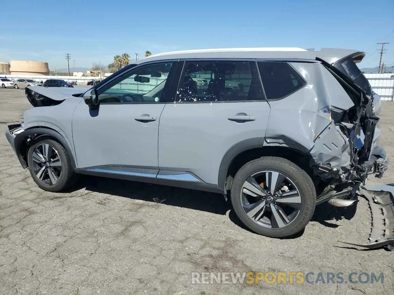 2 Photograph of a damaged car 5N1BT3CA8PC802743 NISSAN ROGUE 2023