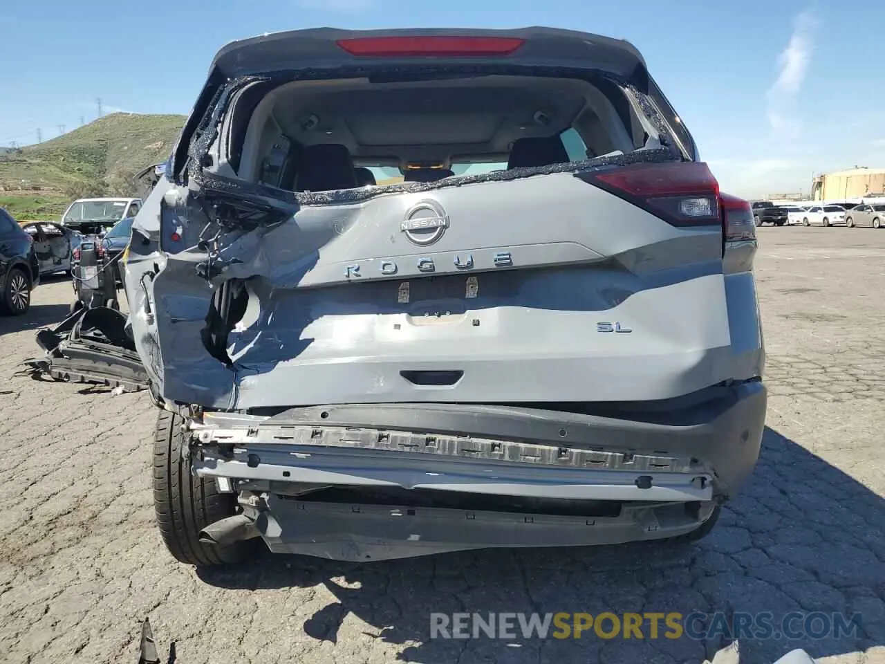 6 Photograph of a damaged car 5N1BT3CA8PC802743 NISSAN ROGUE 2023