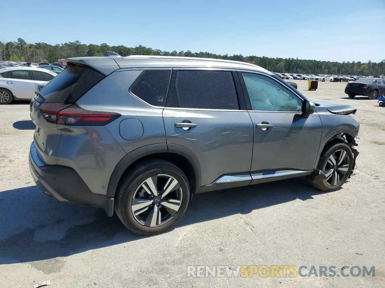3 Photograph of a damaged car 5N1BT3CA8PC872209 NISSAN ROGUE 2023