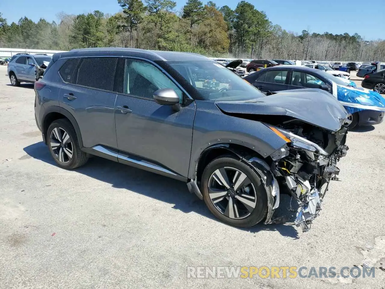4 Photograph of a damaged car 5N1BT3CA8PC872209 NISSAN ROGUE 2023