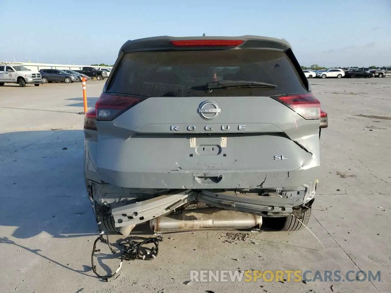 6 Photograph of a damaged car 5N1BT3CA8PC901112 NISSAN ROGUE 2023