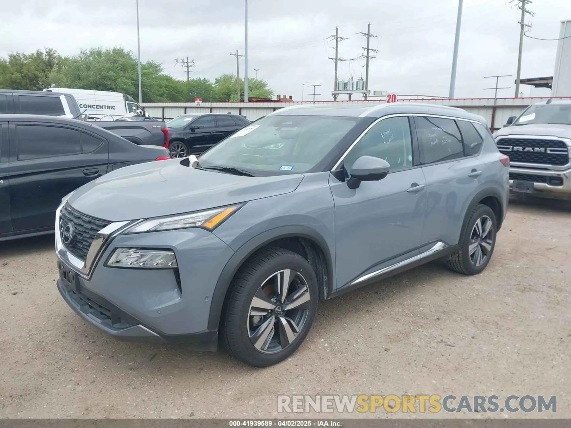 2 Photograph of a damaged car 5N1BT3CA9PC801729 NISSAN ROGUE 2023
