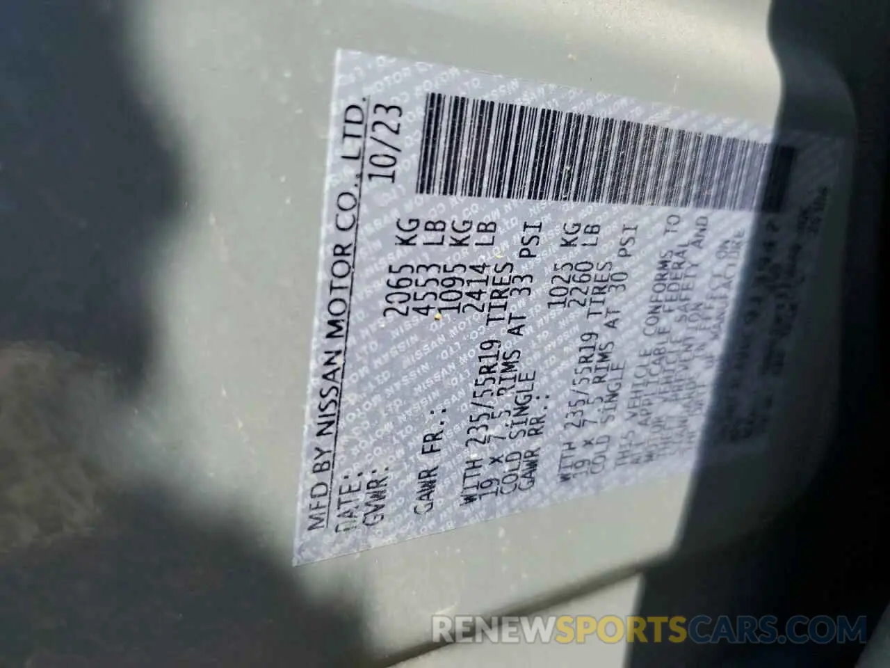 14 Photograph of a damaged car 5N1BT3CA9PC913947 NISSAN ROGUE 2023