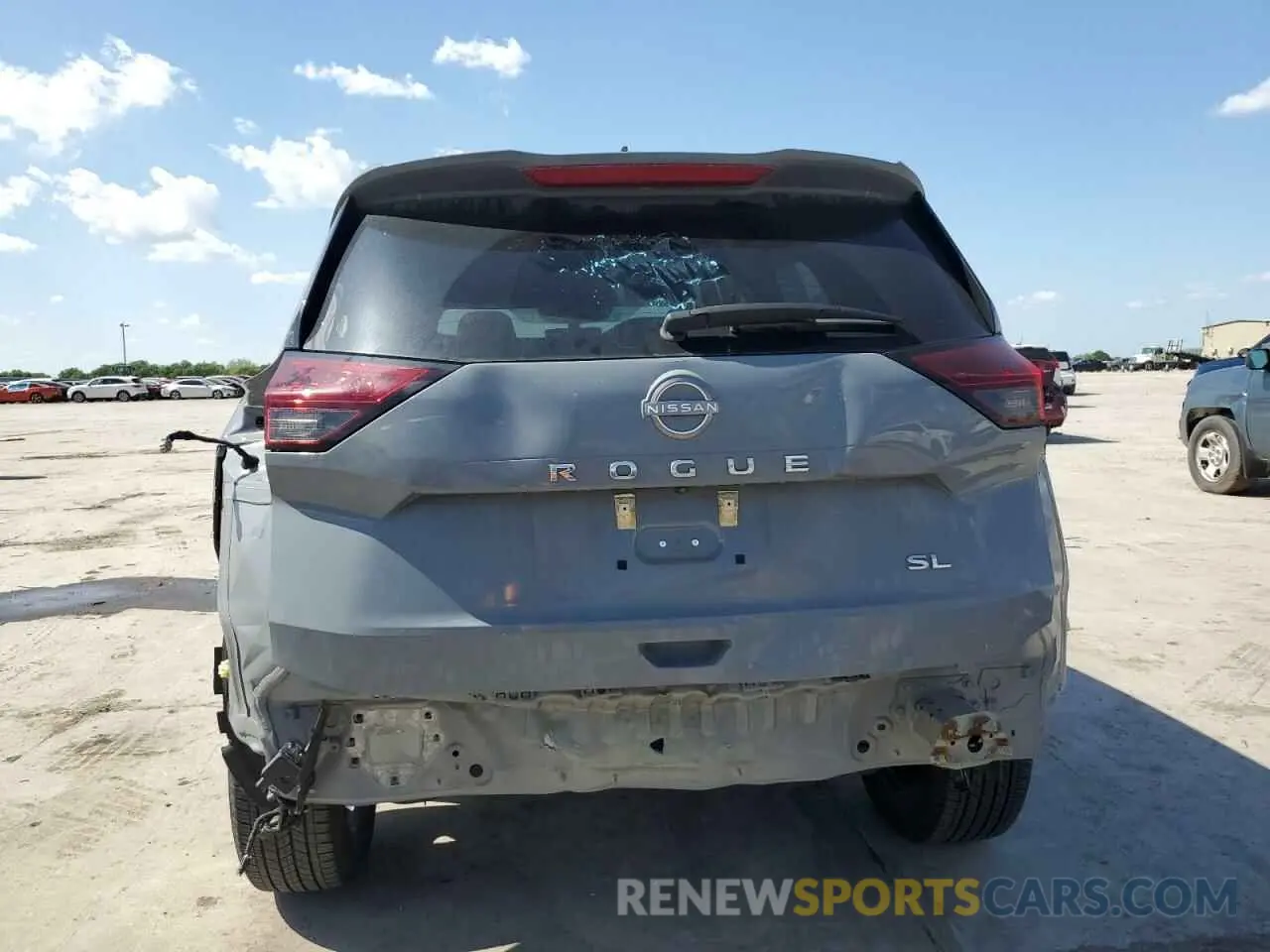 6 Photograph of a damaged car 5N1BT3CA9PC913947 NISSAN ROGUE 2023
