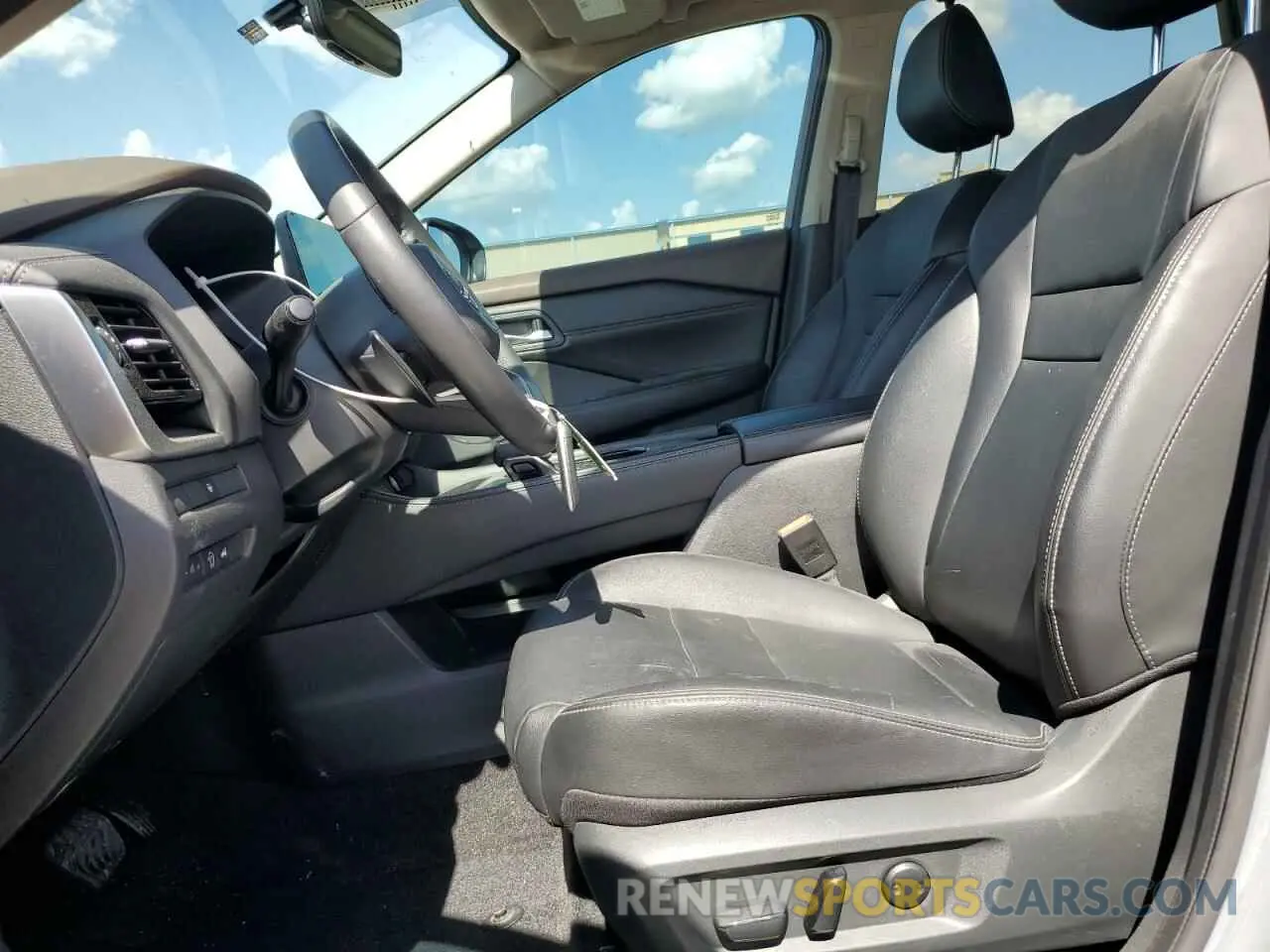7 Photograph of a damaged car 5N1BT3CA9PC913947 NISSAN ROGUE 2023