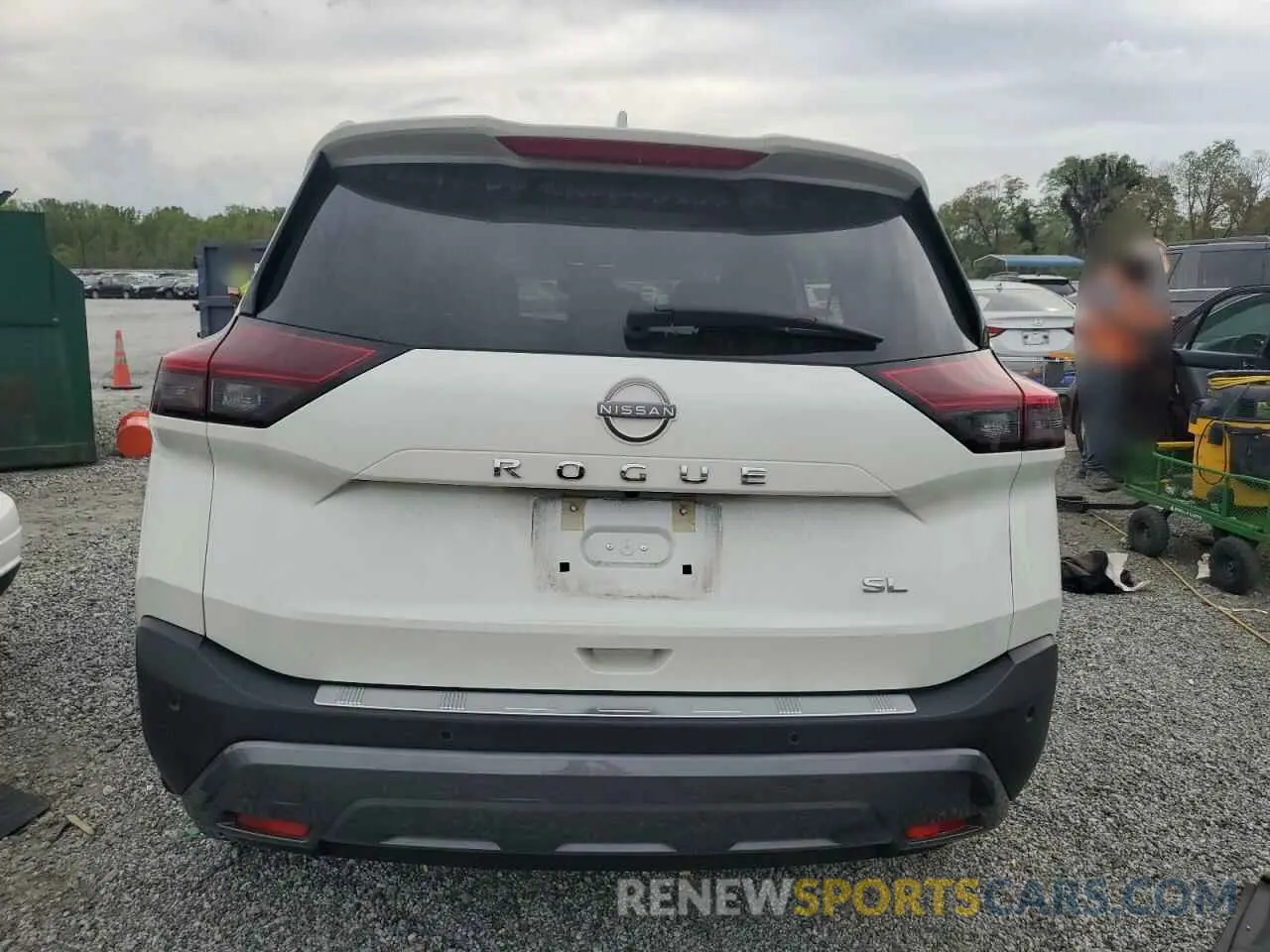 6 Photograph of a damaged car 5N1BT3CA9PC930117 NISSAN ROGUE 2023