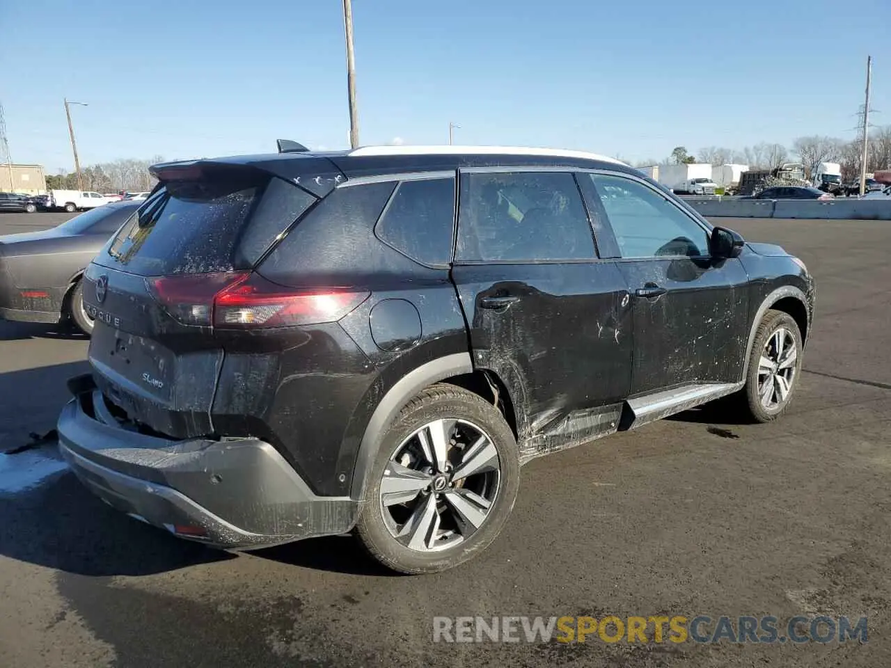 3 Photograph of a damaged car 5N1BT3CB0PC797675 NISSAN ROGUE 2023