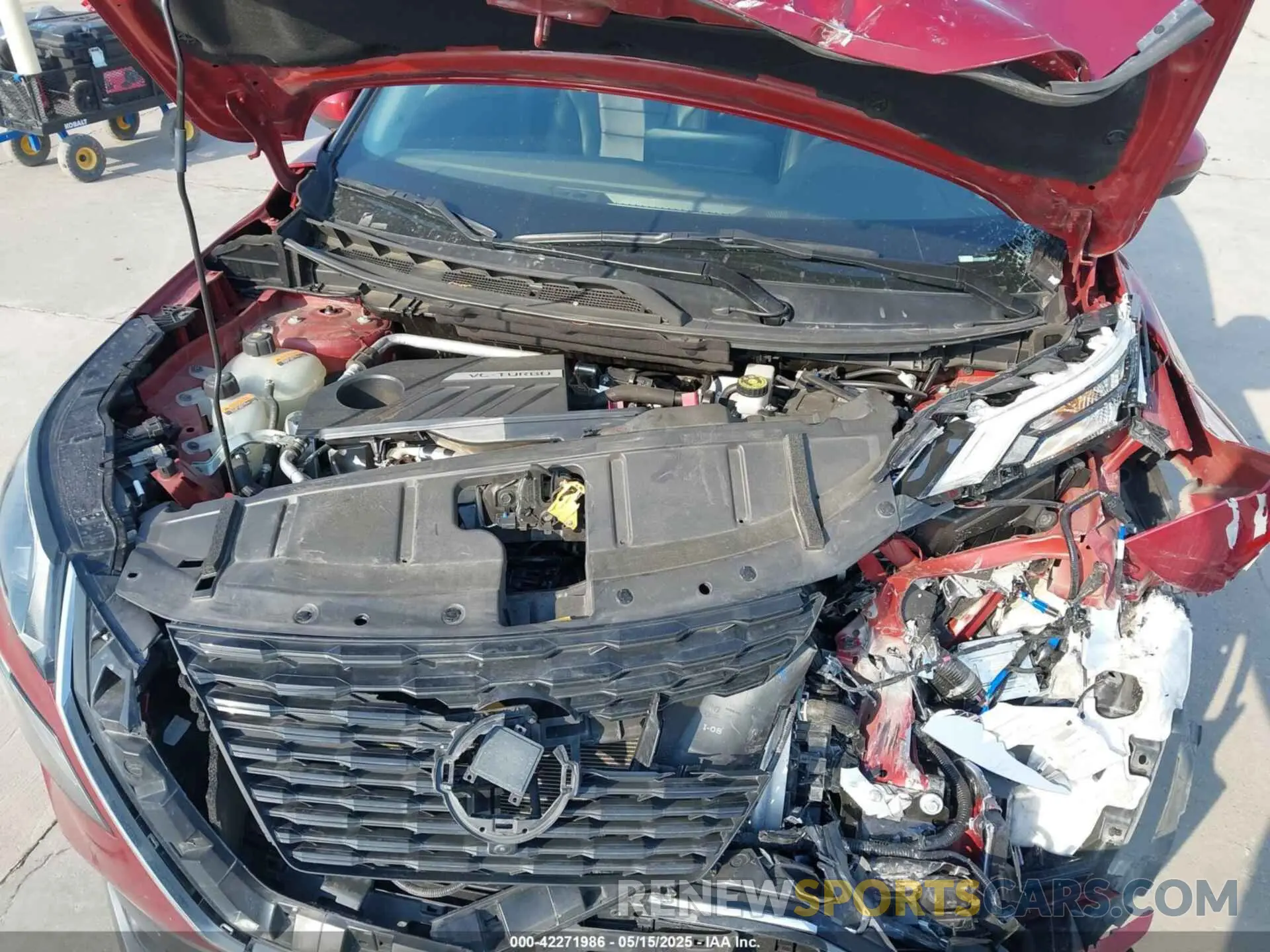 10 Photograph of a damaged car 5N1BT3CB0PC809971 NISSAN ROGUE 2023