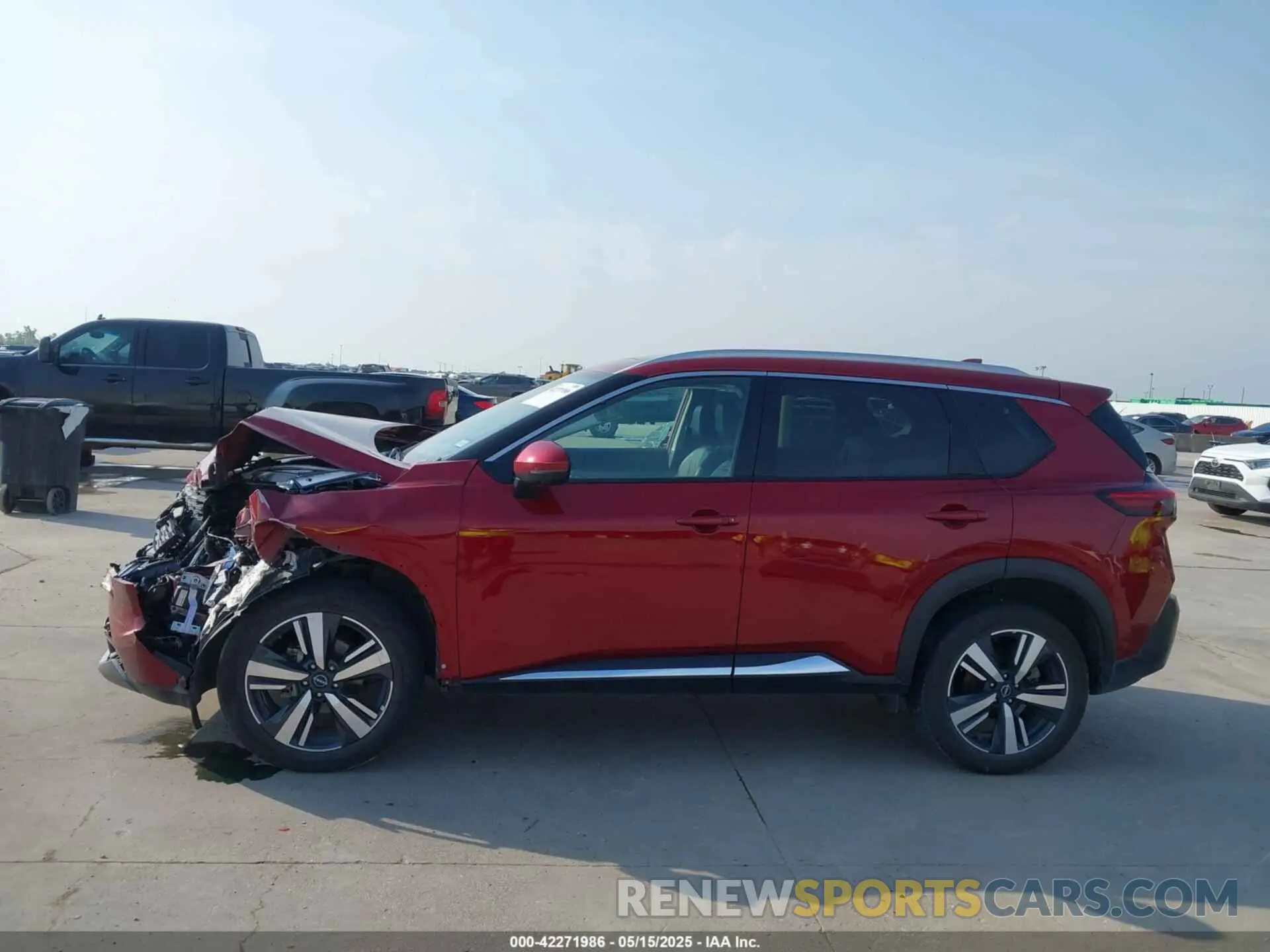 15 Photograph of a damaged car 5N1BT3CB0PC809971 NISSAN ROGUE 2023