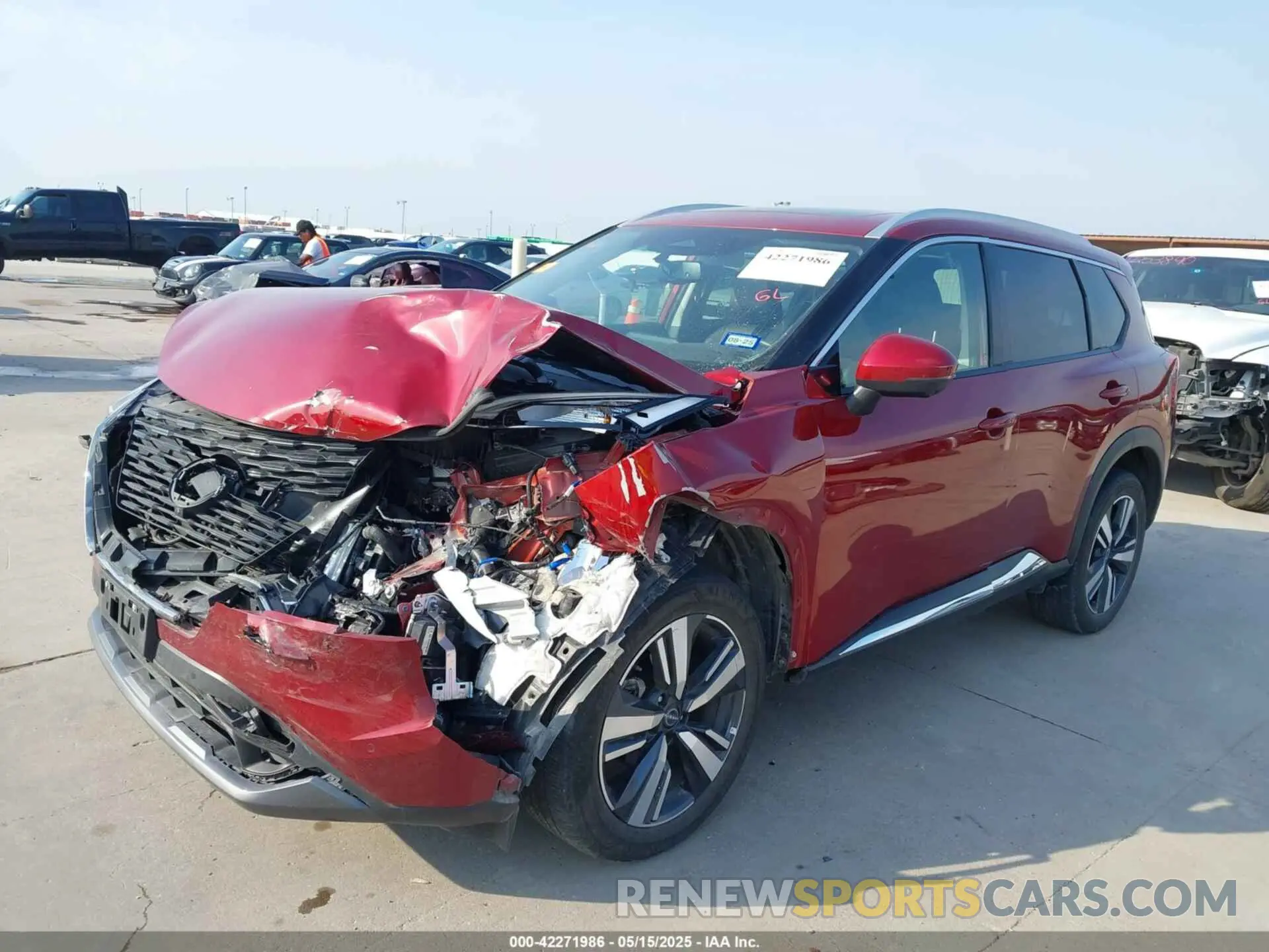 2 Photograph of a damaged car 5N1BT3CB0PC809971 NISSAN ROGUE 2023