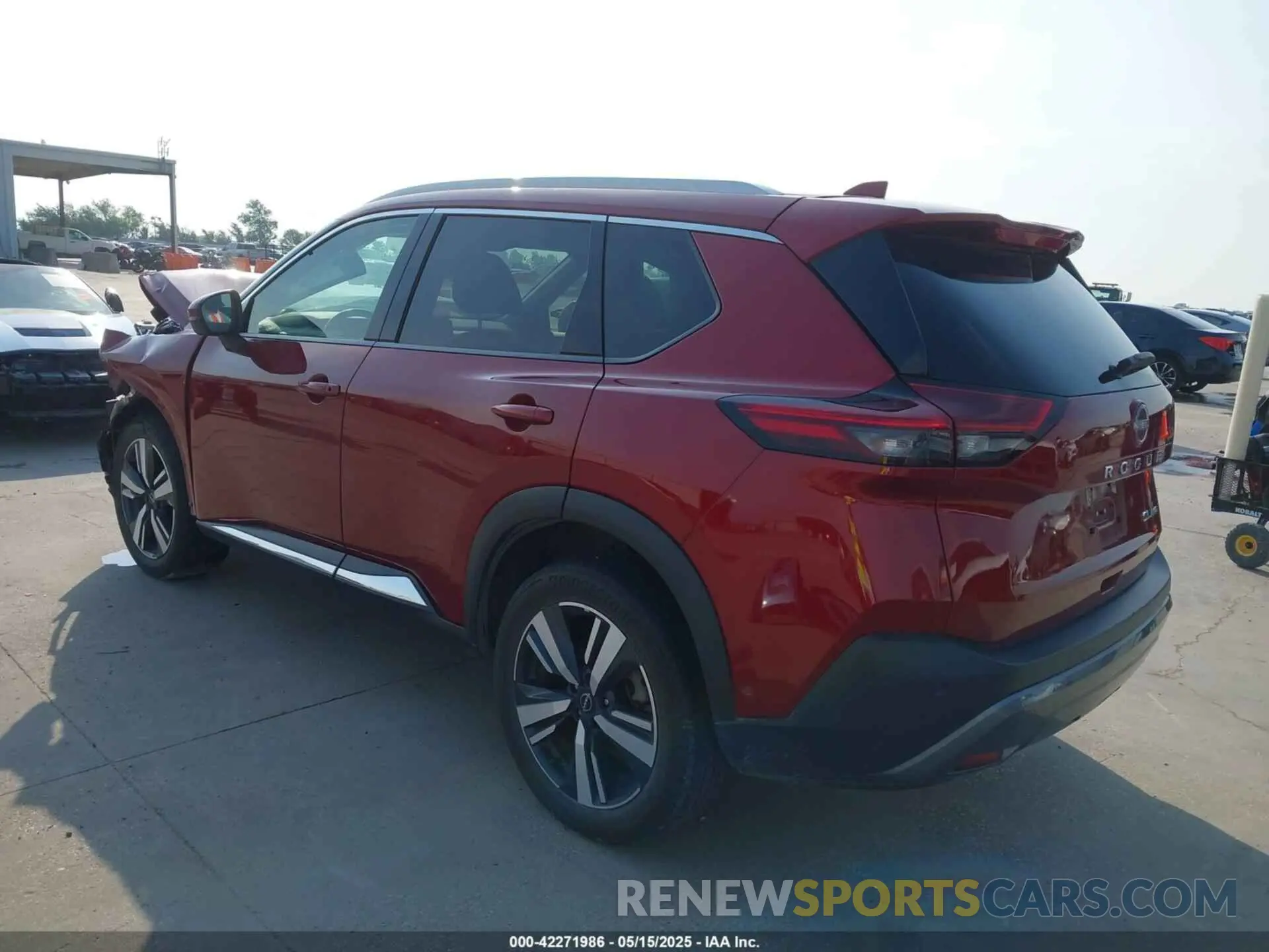 3 Photograph of a damaged car 5N1BT3CB0PC809971 NISSAN ROGUE 2023