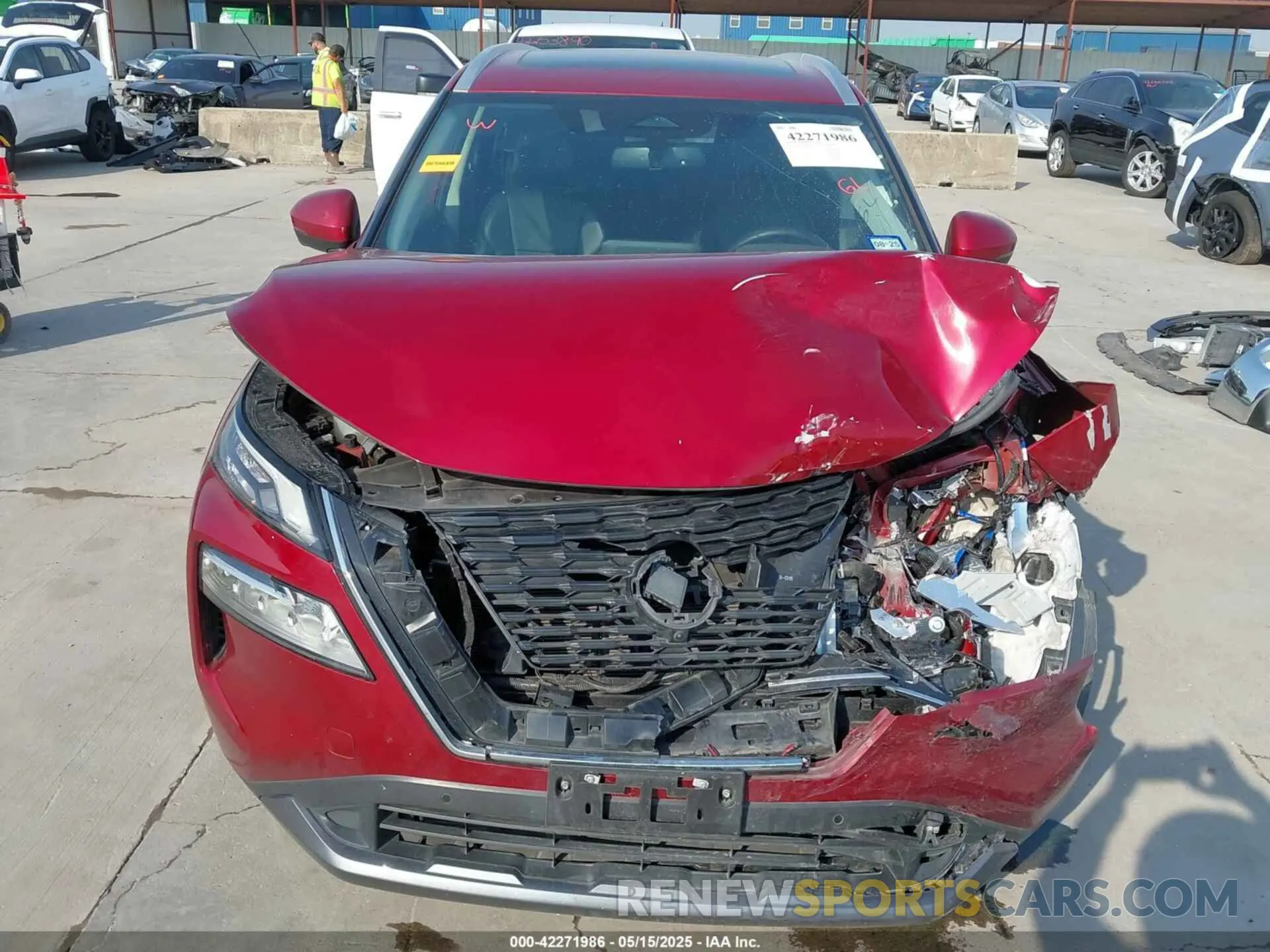 6 Photograph of a damaged car 5N1BT3CB0PC809971 NISSAN ROGUE 2023