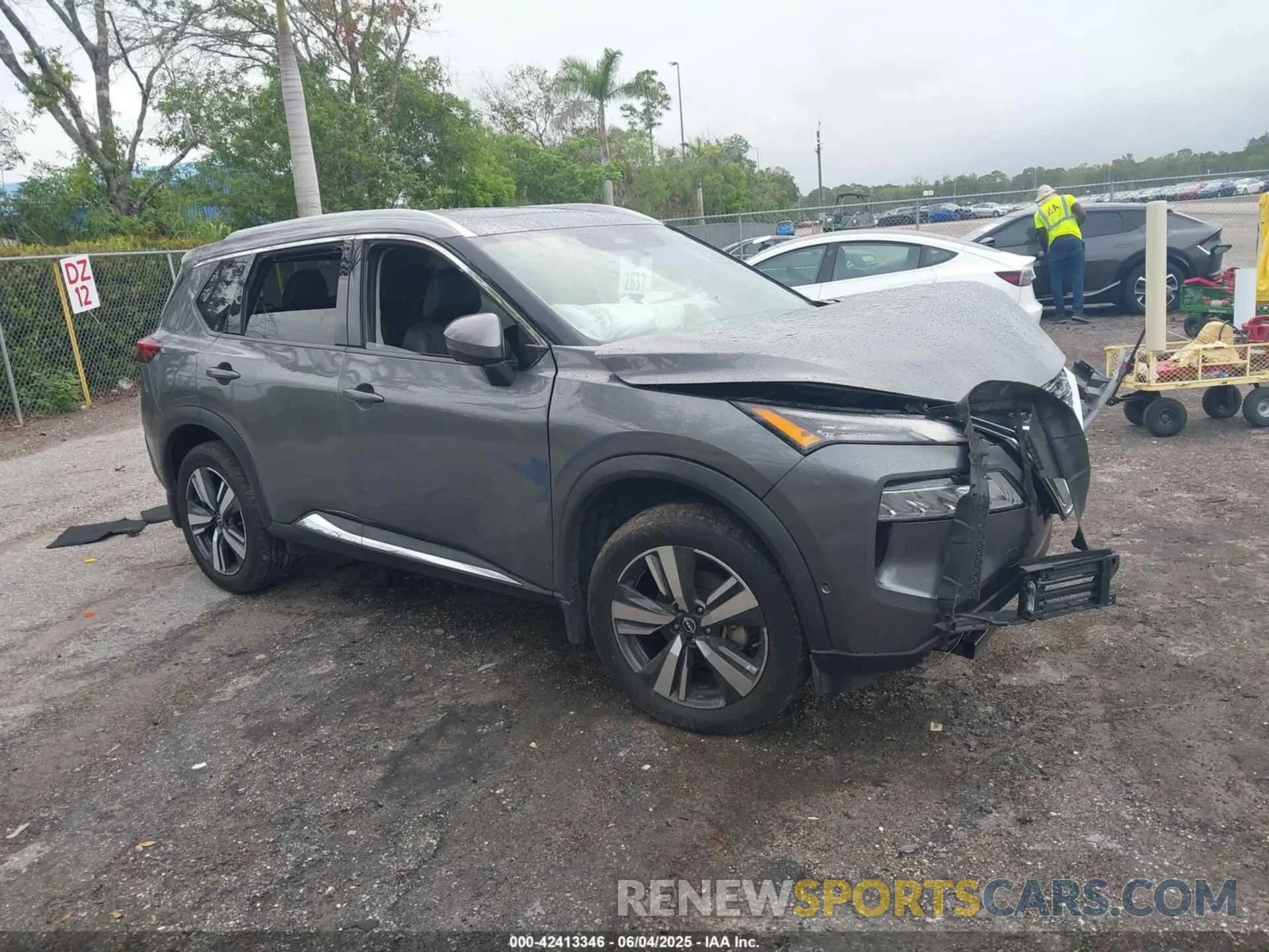 1 Photograph of a damaged car 5N1BT3CB0PC834658 NISSAN ROGUE 2023