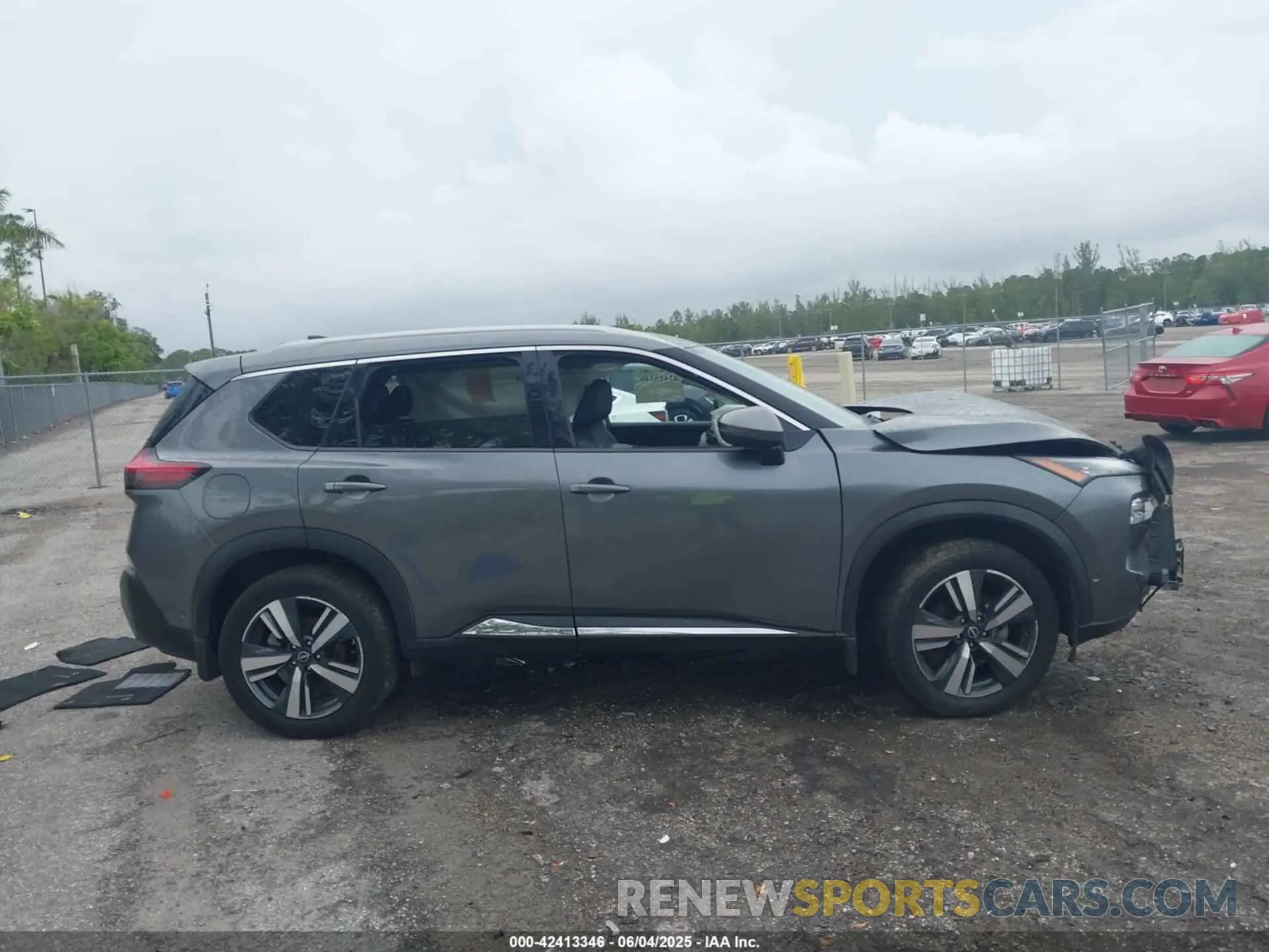 13 Photograph of a damaged car 5N1BT3CB0PC834658 NISSAN ROGUE 2023