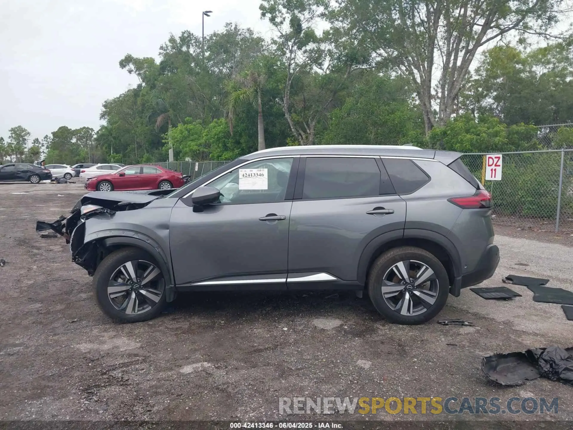 14 Photograph of a damaged car 5N1BT3CB0PC834658 NISSAN ROGUE 2023