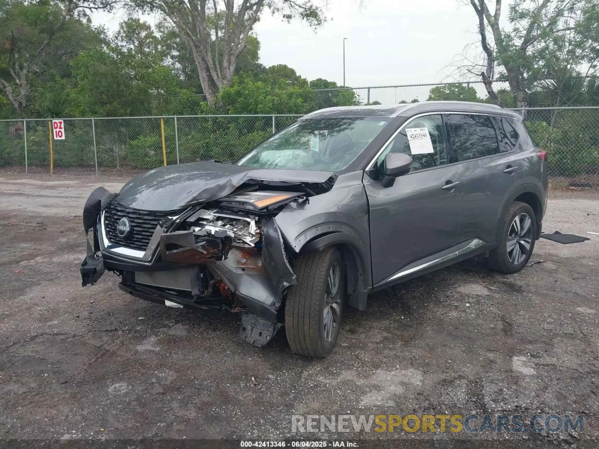 2 Photograph of a damaged car 5N1BT3CB0PC834658 NISSAN ROGUE 2023