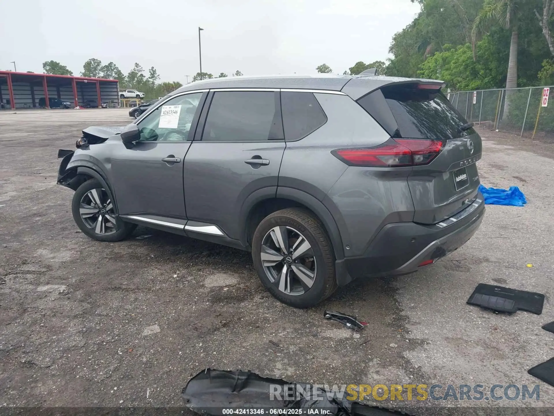 3 Photograph of a damaged car 5N1BT3CB0PC834658 NISSAN ROGUE 2023