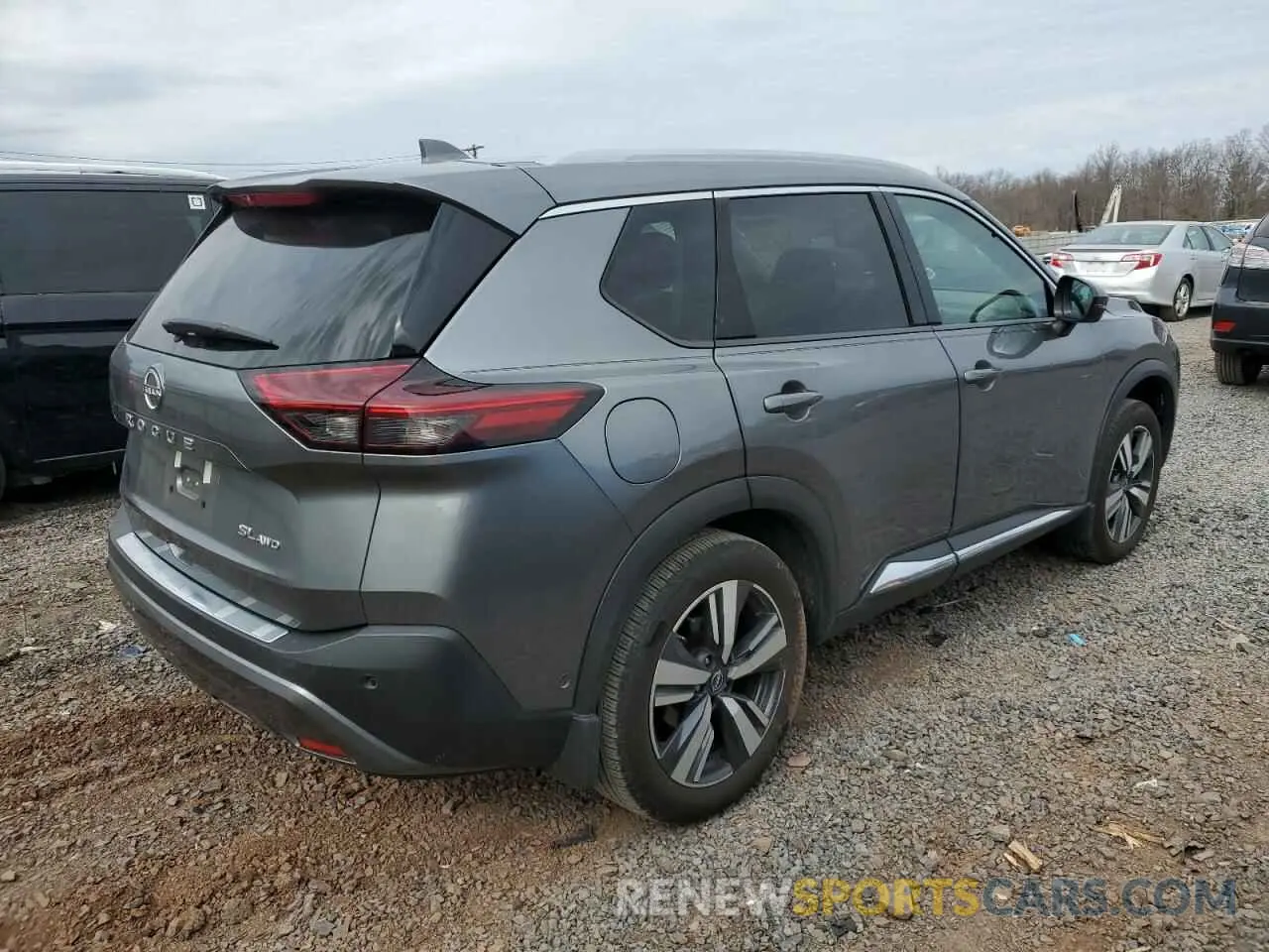 3 Photograph of a damaged car 5N1BT3CB0PC933142 NISSAN ROGUE 2023